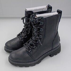 Sorel Lennox Rain Boot, Black, Women's Size 5